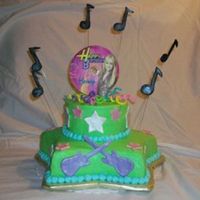 Hannah Montana This is my take on a Hannah Montana cake. I took alot of inspiration from all the cakes on here so thanks to everyone. WASC cake with...