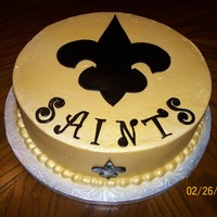 Saints Cake 
