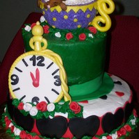 Mad Hatter Cake much thanks for all the great ideas here on C.C.Thanks for Looking