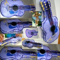 Helping A Freind Make Her Hannah Montanna Helped a friend make her daughters bday cake in Dec last year ...vanilla sponge with purple fondant & gumpaste decorations The lil...