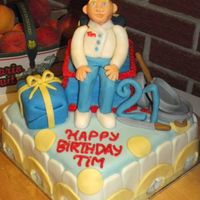 Chef's Birthday This is my son's 21st Birthday Cake and he's starting his chef's apprenticeship next month so I figured I would combine the...