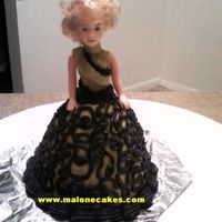 Southern Belle Mini Doll Cake ...