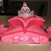 Pillow Cake Here is my first pillow cake. I made this for my daughters 2nd birthday. The tiara, fairy, shoe and scroll are made out of gumpaste. Enjoy...