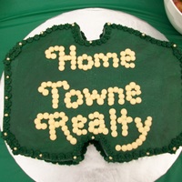 Real Estate Sign cake done in bc...a local real estate agency promotion. :)