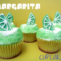 Margarita Cupcakes made with margarita jello mix and injected with some real margarita. Topped with lime buttercream. These are awesome!