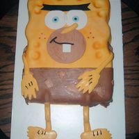 Spongebob/spongegar;-) spongebob/spongegar caveman episode;-) All edible;-) All Fondant. Thanks for looking!