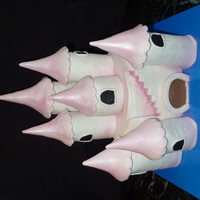 Castle Mud cake, sugar paste deocrations