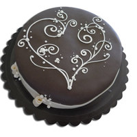 Art Nouveau Cake was searching for art nouveau just for the fun and i find a great image and decided to put it on a cake.