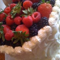 Berry Fun! This was my mother's day cake for my wonderful mom! She loves blackberries and strawberries, so that is what I went with. It was a...