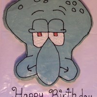 Squidward All buttercream.