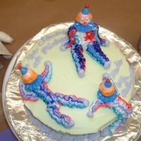 Clown Cake For Course 1 