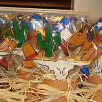 Texas Cookie Bouquets I had made some of these for our teachers who had birthdays in March which is Texas month. Then the soldier that my class and I have...