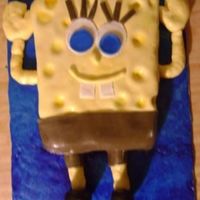 Sponge Bob Did this cake for my son in a quick hurry, but he loved it.