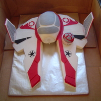 Star Fighter A friend called me on very short notice to help with her Grandson's birthday cake, she made the cake but was struggling with the...