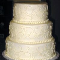 My First Attempt... This was my first attempt at making a wedding cake. Such a sweet story that I feel compelled to share.... I received a phone call from a...