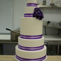 Purple Anemone Cake 