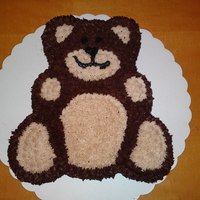Children's Teddy Bear This was made for the 1st prize in a raffle to raise money for a childrens charity. We raised over &pound;270