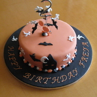 Halloween Birthday Cake 