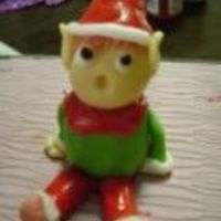 Elf I made this Elf as a topper for a Christmas cake