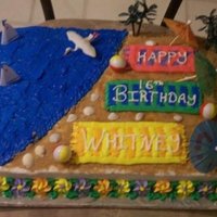 Sweet 16 Birthday Cake 