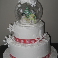 Snowman Delight I made this for my grandma's 95th. Thanks to __Martha__ for the inspiration. I loved making this cake and am totally in libve with how...