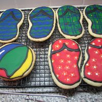 Summer Fun Cookies NFSC with Toba's Glace. Just playing around trying to improve my technique. Thanks to all of the cookie artist that inspire and leave...