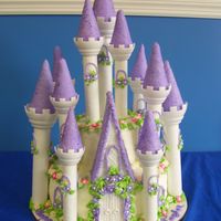 Princess Castle This is a chocolate 10" & 6" double layer cake for a sweet little princess! She fell in love with the kit from Wilton...it...