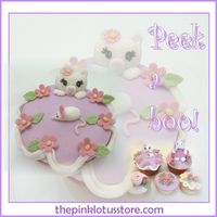 Peek A Boo Kitty Cupcake!! Hey all!First off I want to thank niknipscakes for the kitty design, this was a practice cupcake because it's been a while since Ive...