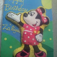 Minnie Mouse This was for a friend's daughter's cake, She gave me a pic off this sit (not sure the original creator, so whoever you are THANKS...