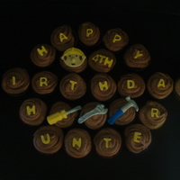 Bob The Builder These cupcakes were made for Birthday Cakes 4 Free San Antonio for a little boy who turned 4 and loves Bob the Builder. Buttercream with...
