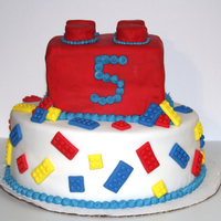 Lego Birthday Cake My sons 5th Birthday Lego cake