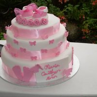Naming Day Cake 