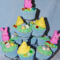 Easter Peeps Cupcakes Happy Easter!!!!