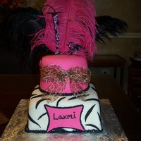 Pink, Leopard And Zebra Client wanted hot pink with leopard and zebra