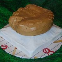 Baseball Glove On Base all bc for birthday