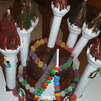 My Daughters Birthday Cake This is my daughters cake for her party. I used the wilton cake set and I am not really happy with it. Next time I do a castle I will...