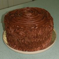 The Chocolatier-The-Better The request was "The chocolatier-the-better". . .So this one was chocolate fudge cake, torted with chocolate ganache, chocolate-...