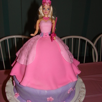 Barbie As Musketeer This is my first doll cake. I was a little concerned to do it but it was for my daughters so I just relaxed and did it. I made it simple...