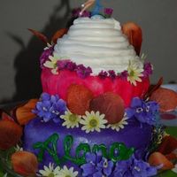 Dsc_0146.jpg Vanilla cake with raspberry/lemon filling and cream cheese frosting/marshmallow fondant