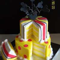 Fun With Mickey butter cream with fondant decor