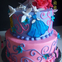 Where's My Dress dresses were hand painted fondant.