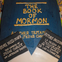Book Of Mormon Cake We had an MTC activity one night so I thought this cake would be cool. White cake with peach filling. Buttercream and fondant deco. and...