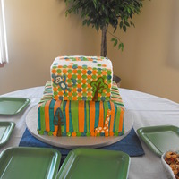 Animal Baby Shower Cake Oh man! I really procrastinate so from start to finish (including baking) this cake took my 6 hours so it's not as finished as I would...