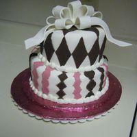 Topsy Turvy This is a Topsy Turvy cake that I made for Valetines day.