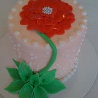 Mothers Day Display Cake Dummie cake for Mothers Day display. Not my original design, I am sorry that I can't remember where I saw the original picture....