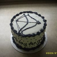 Dark Hunter Birthday Cake The double bows from Sherrilyn Kenyon's Dark hunter series.