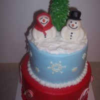 Snowmen Thanks to all the cakes on here for inspiration!