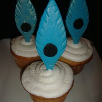 Peacock Feather I made these for a wedding shower. The brides theme was peacocks.