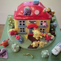 Mr Men This is my version of Debbie Brown's Mr Men cake with a few extras. This was my 2nd fondant cake, most ppl would start by making...