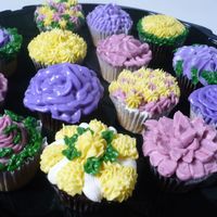 Just For Fun Always seem to have extra batter - hence cupcakes to throw in the freezer - then when I have extra BC frosting left I get to have a little...